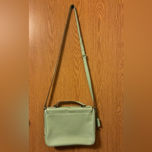 fossil pebbled leather crossbody purse - Picture 2 of 10
